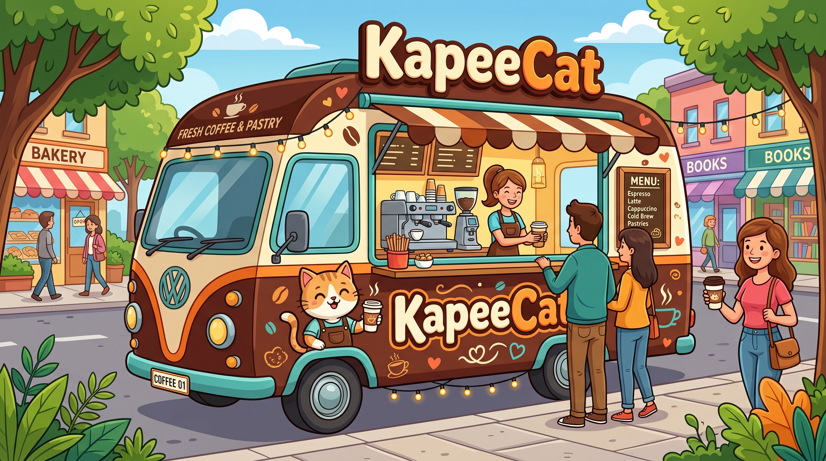 Kapeecat food truck